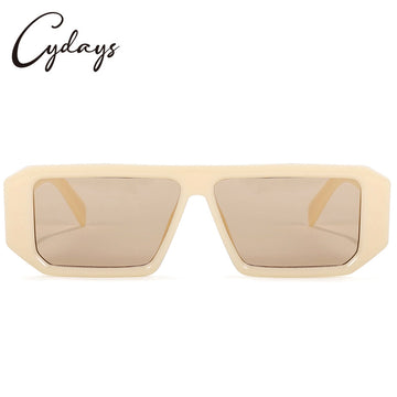 Cydays Trendy Square and Rectangle Sunglasses Cool Women UV 400 Protection Shades Designer Style